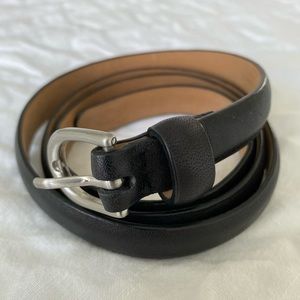 Black Leather Belt
